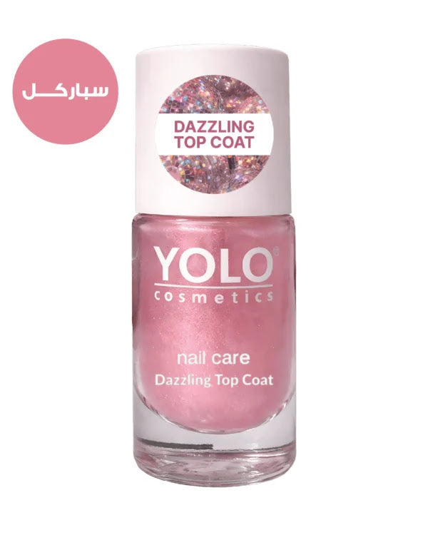 Yolo Nail Care Dazzling Topcoat No.16 10Ml