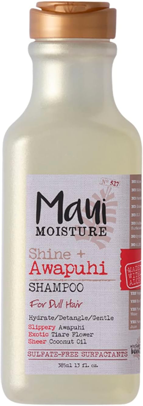 Maui Moisture Shine + Awapuhi Moisturizing Shampoo for Dull Hair 385 ML