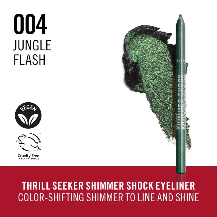 Rimmel Thrill Seeker Shimmer Shock Eyeliner 004 Jungle Flash